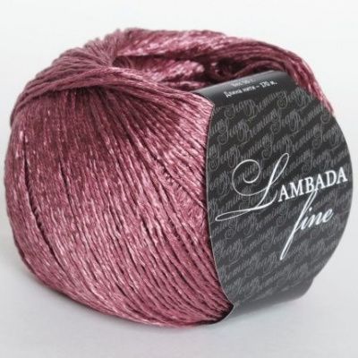 SEAM LAMBADA FINE  21  розовый виноград 55% мерсеризованный хлопок 45% вискоза; 170м/50г